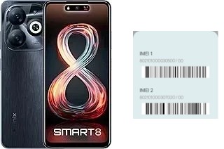 Come vedere il codice IMEI su Smart 8 (India)