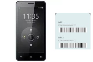 Come vedere il codice IMEI su I-05 Big