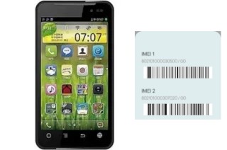 Come vedere il codice IMEI su W710