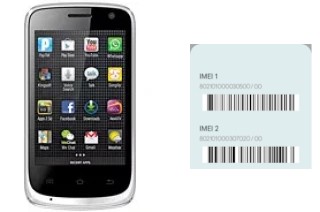 Come vedere il codice IMEI su Karbonn A1+