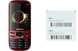 Come vedere il codice IMEI su K52 Groovster