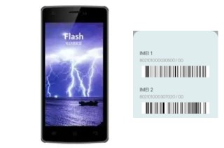 Come vedere il codice IMEI su Flash