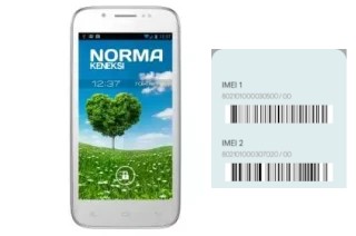 Come vedere il codice IMEI su Norma