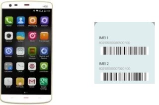 Come vedere il codice IMEI su Z1 Plus