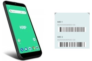 Come vedere il codice IMEI su Krip K65