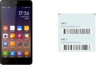 Come vedere il codice IMEI su L500