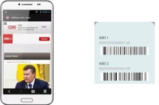 Come vedere il codice IMEI su L900