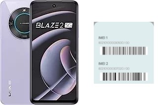 Come vedere il codice IMEI su Blaze 2 5G