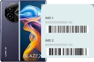 Come vedere il codice IMEI su Blaze X