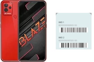 Come vedere il codice IMEI su Blaze