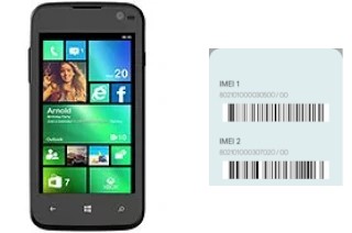 Come vedere il codice IMEI su Iris Win1