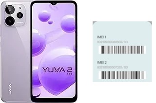 Come vedere il codice IMEI su Yuva 2 Pro