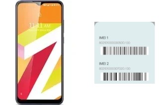 Come vedere il codice IMEI su Lava Z2s