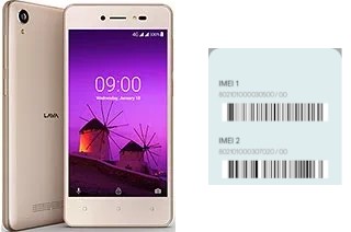 Come vedere il codice IMEI su Lava Z50