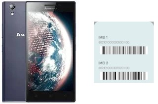 Come vedere il codice IMEI su Lenovo P70