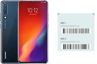 Come vedere il codice IMEI su Lenovo Z6