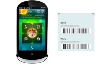 Come vedere il codice IMEI su DM830