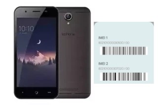 Come vedere il codice IMEI su Lephone W12