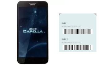 Come vedere il codice IMEI su S5A3 Capella