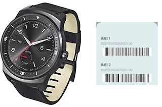 Come vedere il codice IMEI su G Watch R W110