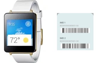 Come vedere il codice IMEI su G Watch W100