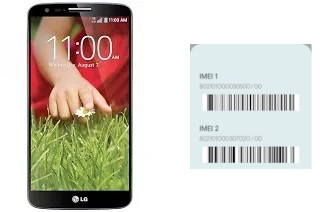 Come vedere il codice IMEI su LG G2