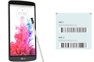 Come vedere il codice IMEI su G3 Stylus