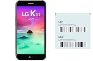 Come vedere il codice IMEI su K10 Novo