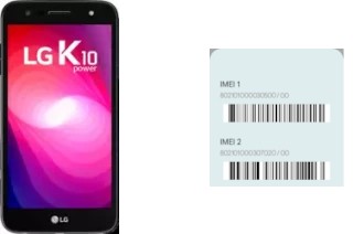 Come vedere il codice IMEI su K10 Power