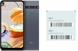 Come vedere il codice IMEI su LG K61