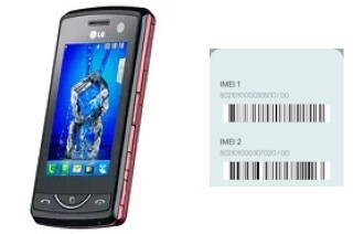 Come vedere il codice IMEI su KB775 Scarlet