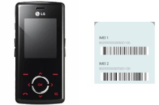 Come vedere il codice IMEI su KG280