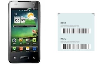 Come vedere il codice IMEI su Optimus 2X SU660