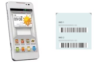 Come vedere il codice IMEI su Optimus 3D Cube SU870