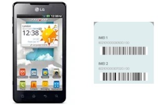 Come vedere il codice IMEI su Optimus 3D Max P720