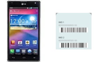 Come vedere il codice IMEI su Optimus G E970