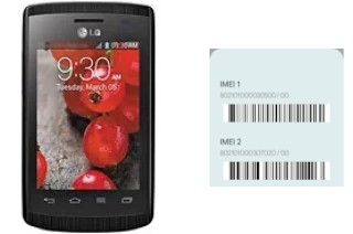 Come vedere il codice IMEI su Optimus L1 II E410