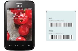 Come vedere il codice IMEI su Optimus L2 II E435