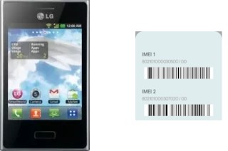 Come vedere il codice IMEI su Optimus L3