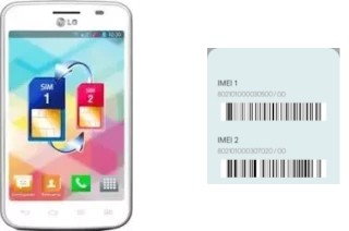 Come vedere il codice IMEI su Optimus L4 II Dual