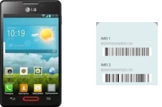 Come vedere il codice IMEI su Optimus L4 II