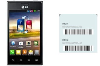 Come vedere il codice IMEI su Optimus L5 Dual E615