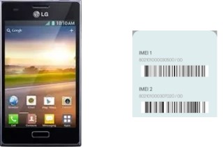 Come vedere il codice IMEI su Optimus L5