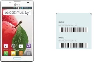 Come vedere il codice IMEI su Optimus L7 II Dual