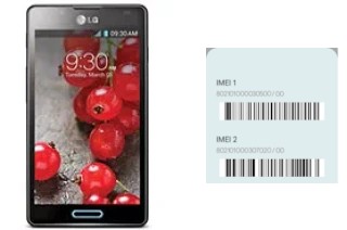 Come vedere il codice IMEI su Optimus L7 II