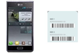 Come vedere il codice IMEI su Optimus L7 P700