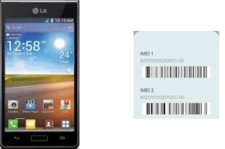 Come vedere il codice IMEI su Optimus L7