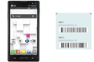 Come vedere il codice IMEI su Optimus L9 P769