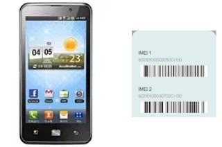 Come vedere il codice IMEI su Optimus LTE LU6200