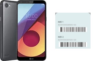 Come vedere il codice IMEI su LG Q6+